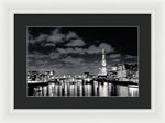 Load image into Gallery viewer, London Lights at Night - Framed Print
