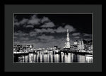 Load image into Gallery viewer, London Lights at Night - Framed Print
