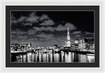 Load image into Gallery viewer, London Lights at Night - Framed Print
