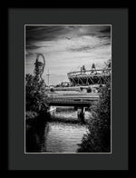 Load image into Gallery viewer, London Olympic Stadium and Sculpture 2013 - Framed Print
