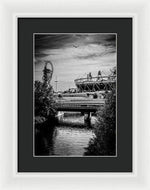 Load image into Gallery viewer, London Olympic Stadium and Sculpture 2013 - Framed Print
