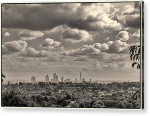 London Town seen from Alexandra Palace - Acrylic Print