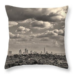 Load image into Gallery viewer, London Town seen from Alexandra Palace - Throw Pillow
