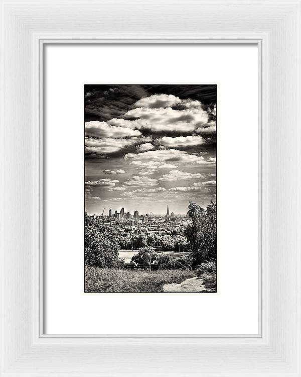 London Views and Green Spaces - Framed Print