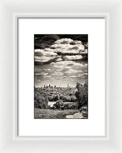 London Views and Green Spaces - Framed Print