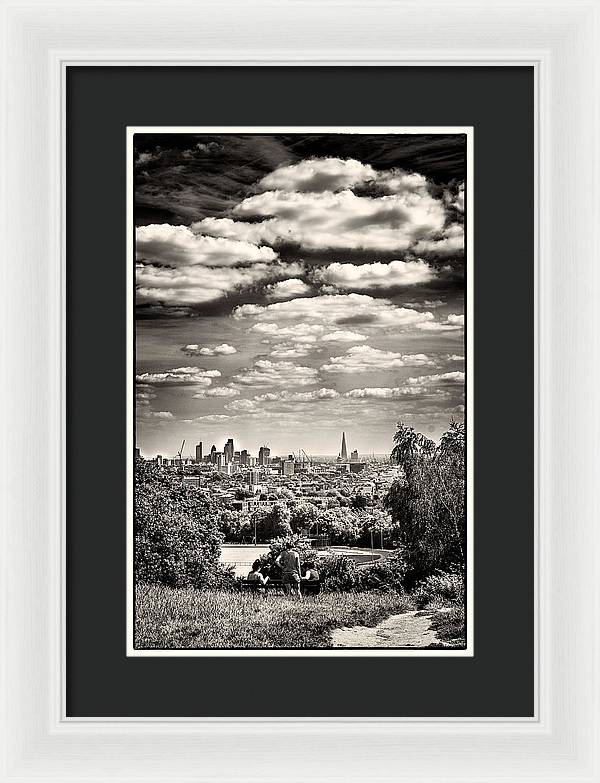 London Views and Green Spaces - Framed Print