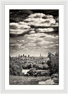 London Views and Green Spaces - Framed Print