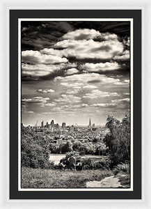 London Views and Green Spaces - Framed Print