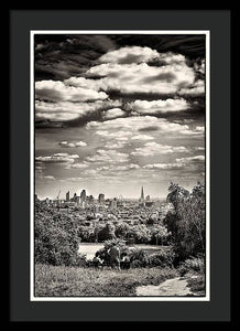 London Views and Green Spaces - Framed Print