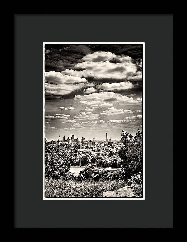 London Views and Green Spaces - Framed Print