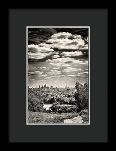 London Views and Green Spaces - Framed Print