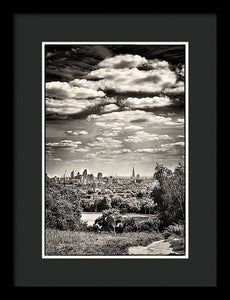 London Views and Green Spaces - Framed Print