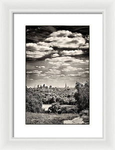 London Views and Green Spaces - Framed Print