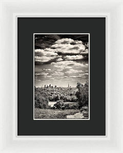 London Views and Green Spaces - Framed Print