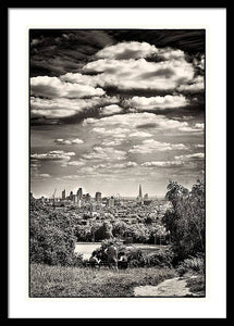 London Views and Green Spaces - Framed Print