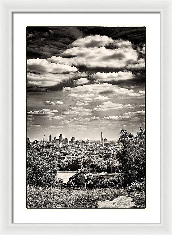 London Views and Green Spaces - Framed Print