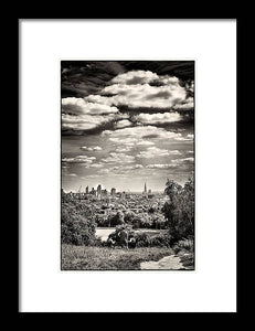 London Views and Green Spaces - Framed Print