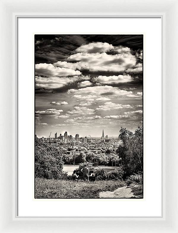 London Views and Green Spaces - Framed Print