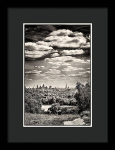 London Views and Green Spaces - Framed Print