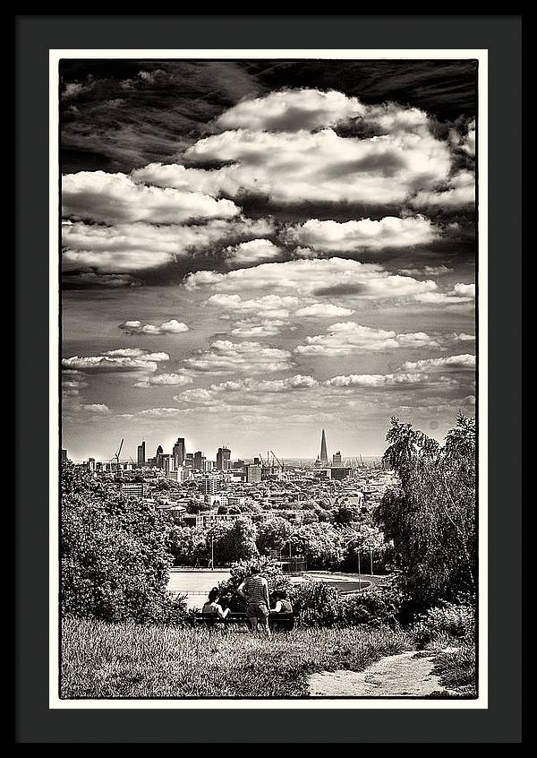 London Views and Green Spaces - Framed Print