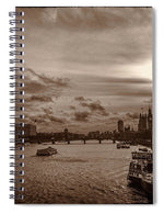 Load image into Gallery viewer, Londonscape 2 - Spiral Notebook
