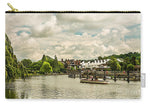 Load image into Gallery viewer, Marlow Weir as seen from Marlow Suspension Bridge  - Carry-All Pouch
