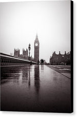 Load image into Gallery viewer, Misty Big Ben - Canvas Print
