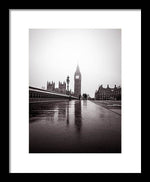 Load image into Gallery viewer, Misty Big Ben - Framed Print
