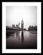 Load image into Gallery viewer, Misty Big Ben - Framed Print
