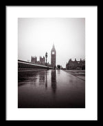 Load image into Gallery viewer, Misty Big Ben - Framed Print
