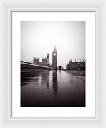 Load image into Gallery viewer, Misty Big Ben - Framed Print
