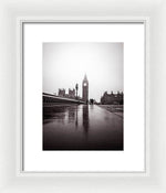 Load image into Gallery viewer, Misty Big Ben - Framed Print
