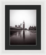 Load image into Gallery viewer, Misty Big Ben - Framed Print
