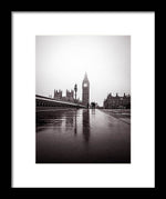 Load image into Gallery viewer, Misty Big Ben - Framed Print
