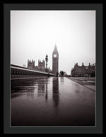 Load image into Gallery viewer, Misty Big Ben - Framed Print
