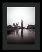 Load image into Gallery viewer, Misty Big Ben - Framed Print
