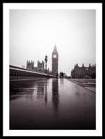 Load image into Gallery viewer, Misty Big Ben - Framed Print
