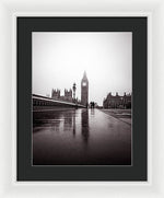 Load image into Gallery viewer, Misty Big Ben - Framed Print
