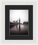 Load image into Gallery viewer, Misty Big Ben - Framed Print
