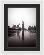 Load image into Gallery viewer, Misty Big Ben - Framed Print
