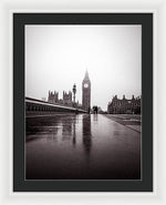 Load image into Gallery viewer, Misty Big Ben - Framed Print
