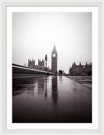 Load image into Gallery viewer, Misty Big Ben - Framed Print
