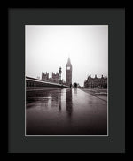 Load image into Gallery viewer, Misty Big Ben - Framed Print
