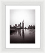 Load image into Gallery viewer, Misty Big Ben - Framed Print
