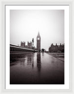 Load image into Gallery viewer, Misty Big Ben - Framed Print
