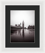 Load image into Gallery viewer, Misty Big Ben - Framed Print
