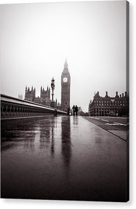 Misty Big Ben - Acrylic Print