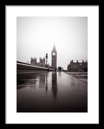 Load image into Gallery viewer, Misty Big Ben - Framed Print
