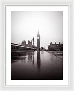 Load image into Gallery viewer, Misty Big Ben - Framed Print
