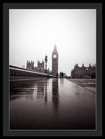 Load image into Gallery viewer, Misty Big Ben - Framed Print
